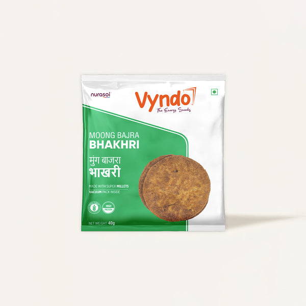 Moong Bajra Bhakhri - 40GM